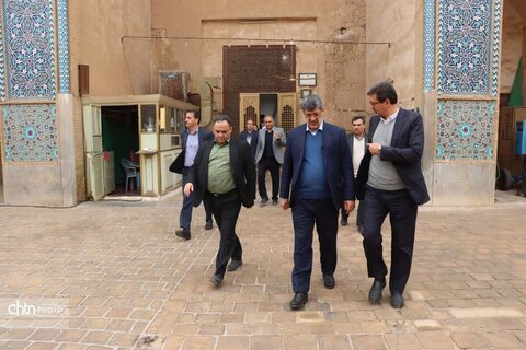 نظارت میدانی استاندار یزد بر طرح‌های فرهنگی، تاریخی و گردشگری