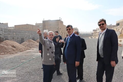 نظارت میدانی استاندار یزد بر طرح‌های فرهنگی، تاریخی و گردشگری