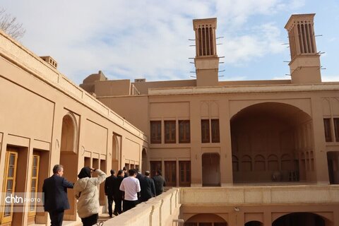 نظارت میدانی استاندار یزد بر طرح‌های فرهنگی، تاریخی و گردشگری