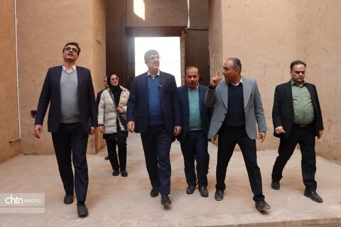 نظارت میدانی استاندار یزد بر طرح‌های فرهنگی، تاریخی و گردشگری