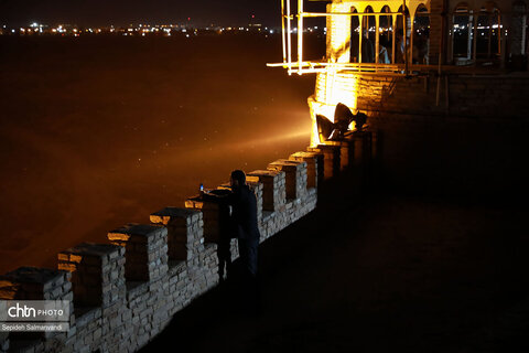 گشت خبرنگاران داخلی و خارجی در قلعه و موزه شوش