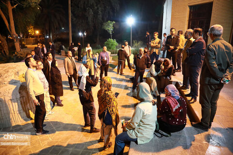 گشت خبرنگاران داخلی و خارجی در قلعه و موزه شوش