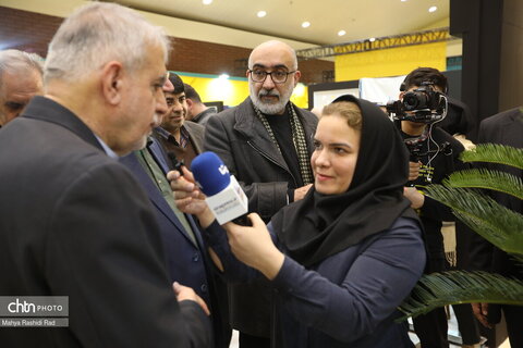 افتتاحیه چهارمین نمایشگاه پارک ملی علوم و فناوری‌های نرم و صنایع فرهنگی