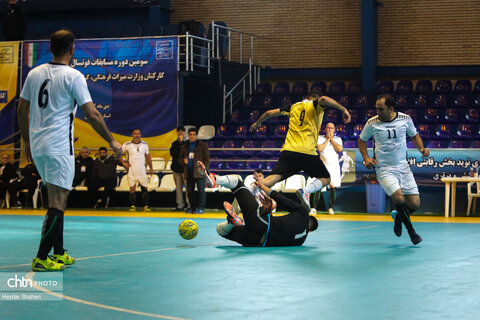 چهارمین روز مسابقات فوتسال کشوری وزارت میراث‌فرهنگی، در مازندران