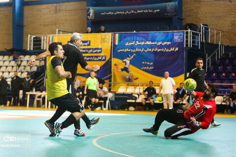 چهارمین روز مسابقات فوتسال کشوری وزارت میراث‌فرهنگی، در مازندران