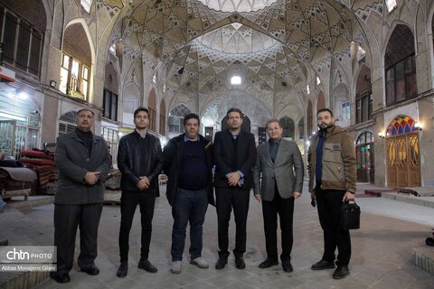 بازدید مدیرکل امور پایگاه‌های میراث‌ملی وزارت میراث‌فرهنگی از آثار تاریخی قم