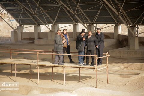 بازدید مدیرکل امور پایگاه‌های میراث‌ملی وزارت میراث‌فرهنگی از آثار تاریخی قم