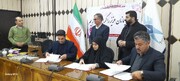 تفاهم‌نامه سه‌جانبه برای راه‌اندازی خانه خلاق و ثبت جهانی ورنی اهرمنعقد شد