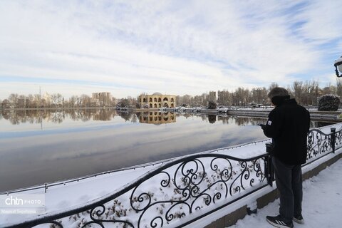 تبریز سفید پوش شد