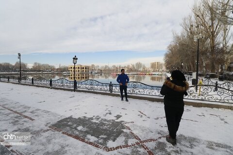 تبریز سفید پوش شد