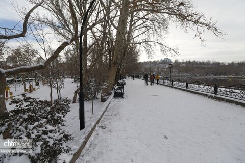 تبریز سفید پوش شد