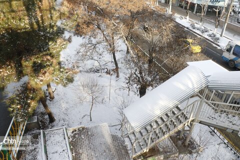 تبریز سفید پوش شد