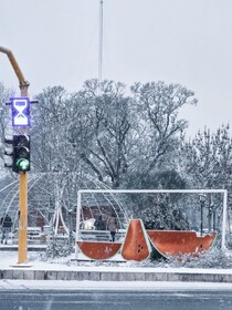 حال و هوای برفی خوی