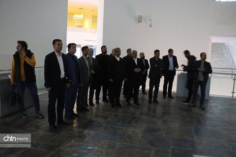 حوض نقالی باحضور استاندان در <<شنبه های گفت وگو >>در موزه بزرگ خراسان