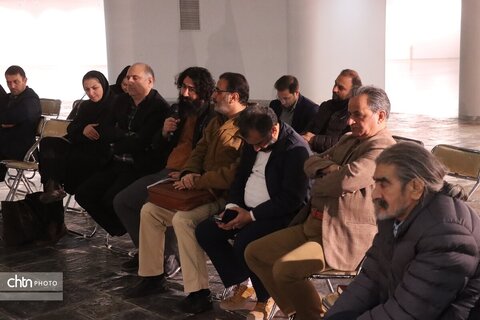 حوض نقالی باحضور استاندان در <<شنبه های گفت وگو >>در موزه بزرگ خراسان