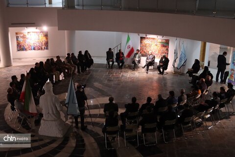 حوض نقالی باحضور استاندان در <<شنبه های گفت وگو >>در موزه بزرگ خراسان