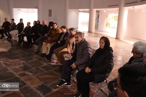 حوض نقالی باحضور استاندان در <<شنبه های گفت وگو >>در موزه بزرگ خراسان