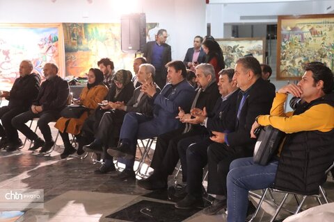 حوض نقالی باحضور استاندان در <<شنبه های گفت وگو >>در موزه بزرگ خراسان