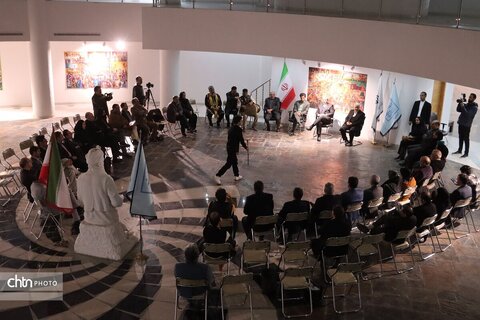 حوض نقالی باحضور استاندان در <<شنبه های گفت وگو >>در موزه بزرگ خراسان