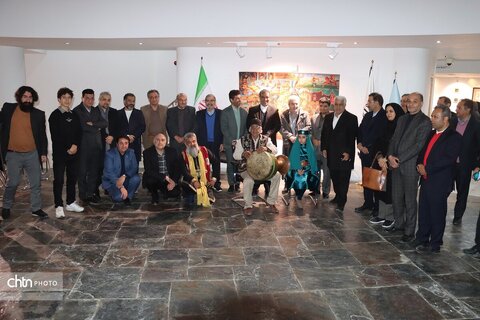 حوض نقالی باحضور استاندان در <<شنبه های گفت وگو >>در موزه بزرگ خراسان