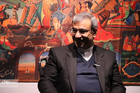 حوض نقالی باحضور استاندان در <<شنبه های گفت وگو >>در موزه بزرگ خراسان