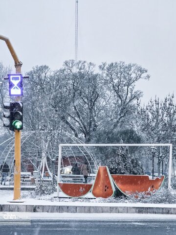 حال و هوای برفی خوی