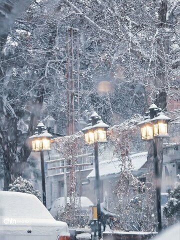 حال و هوای برفی خوی