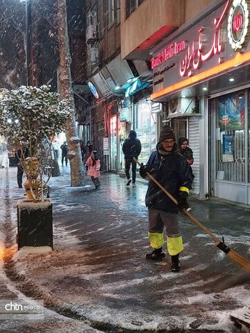 حال و هوای برفی خوی