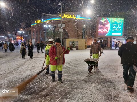 حال و هوای برفی خوی