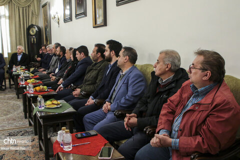 بازدید سیدرضا صالحی‌امیری وزیر میراث‌فرهنگی، گردشگری و صنایع‌دستی از کلیسای سرکیس مقدس تهران