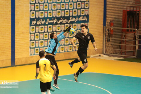 ششمین روز مسابقات فوتسال کشوری وزارت میراث‌فرهنگی، در مازندران