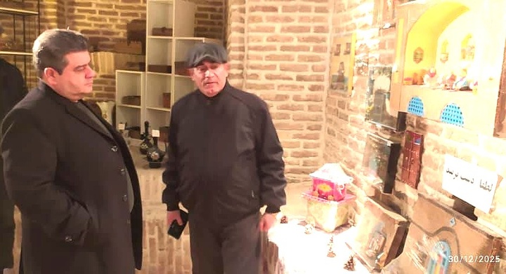 بازدید مشاور اجرایی اداره‌کل میراث‌فرهنگی استان تهران از ادارات جنوب‌غرب استان