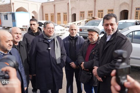 بازدید استاندار آذربایجان غربی از روند تکمیل روند ثبت جهانی مسجد جامع ارومیه