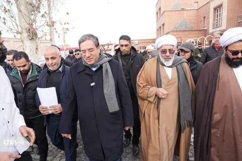 بازدید استاندار آذربایجان غربی از روند تکمیل روند ثبت جهانی مسجد جامع ارومیه