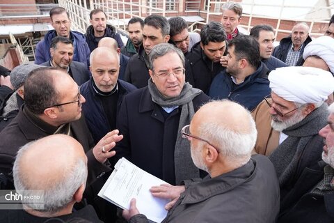 بازدید استاندار آذربایجان غربی از روند تکمیل روند ثبت جهانی مسجد جامع ارومیه