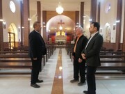 بازدید مدیرکل میراث‌فرهنگی خوزستان از کلیسای مارشمعون مقدس اهواز به مناسبت سال نو میلادی ۲۰۲۶