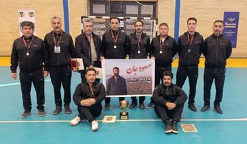 همدان نایب قهرمان مسابقات فوتسال میراث‌فرهنگی کشور شد