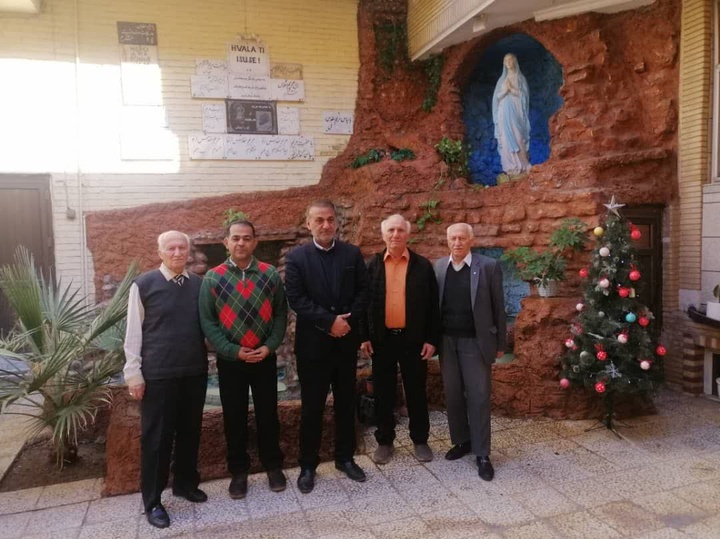 بازدید مدیرکل میراث‌فرهنگی خوزستان از کلیسای مارشمعون مقدس اهواز به مناسبت سال نو میلادی ۲۰۲۶