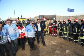 مانور تمام‌عیار ترکیبی زلزله مشهد «مقاوم در سایه خورشید»مانور در منطقه جنوب شرق مشهد با فرض زلزله‌ای با قدرت ۶.۲ ریشتری