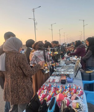 هفدهمین حضور صنعتگران ایلامی در نمایشگاه صنایع‌دستی شهر کوت واسط عراق