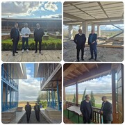 بازدید مدیرکل میراث‌فرهنگی گیلان از پروژه‌های گردشگری صومعه‌سرا