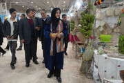 بازدید معاون صنایع‌دستی و هنرهای سنتی وزارت میراث‌فرهنگی، گردشگری و صنایع‌دستی از نمایشگاه صنایع دستی