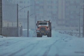 بارش برف در استان‌های مختلف / تیم‌های هلال‌احمر به حالت آماده‌باش در آمدند
