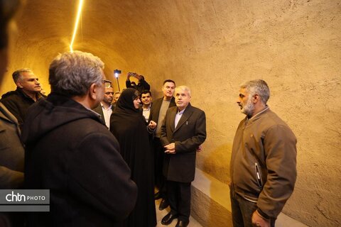 اولین روز سفر وزیر میراث فرهنگی به خوروبیابانک