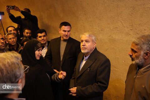 اولین روز سفر وزیر میراث فرهنگی به خوروبیابانک