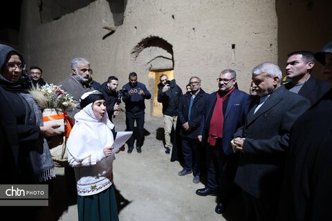 اولین روز سفر وزیر میراث فرهنگی به خوروبیابانک