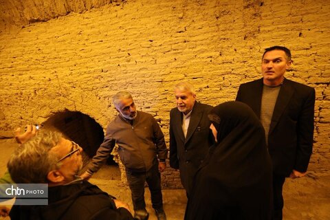 اولین روز سفر وزیر میراث فرهنگی به خوروبیابانک