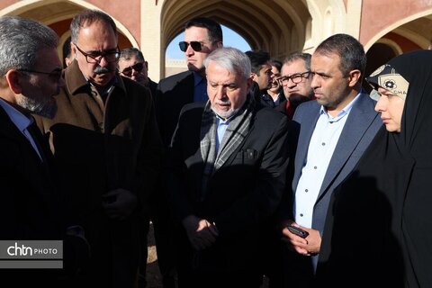 دومین روز از سفر وزیر میراث فرهنگی به استان اصفهان