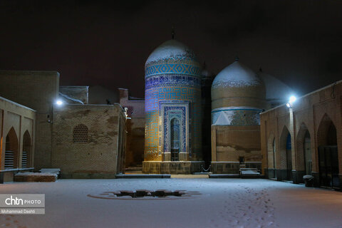 شب برفی اردبیل