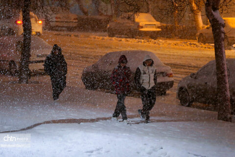 شب برفی اردبیل